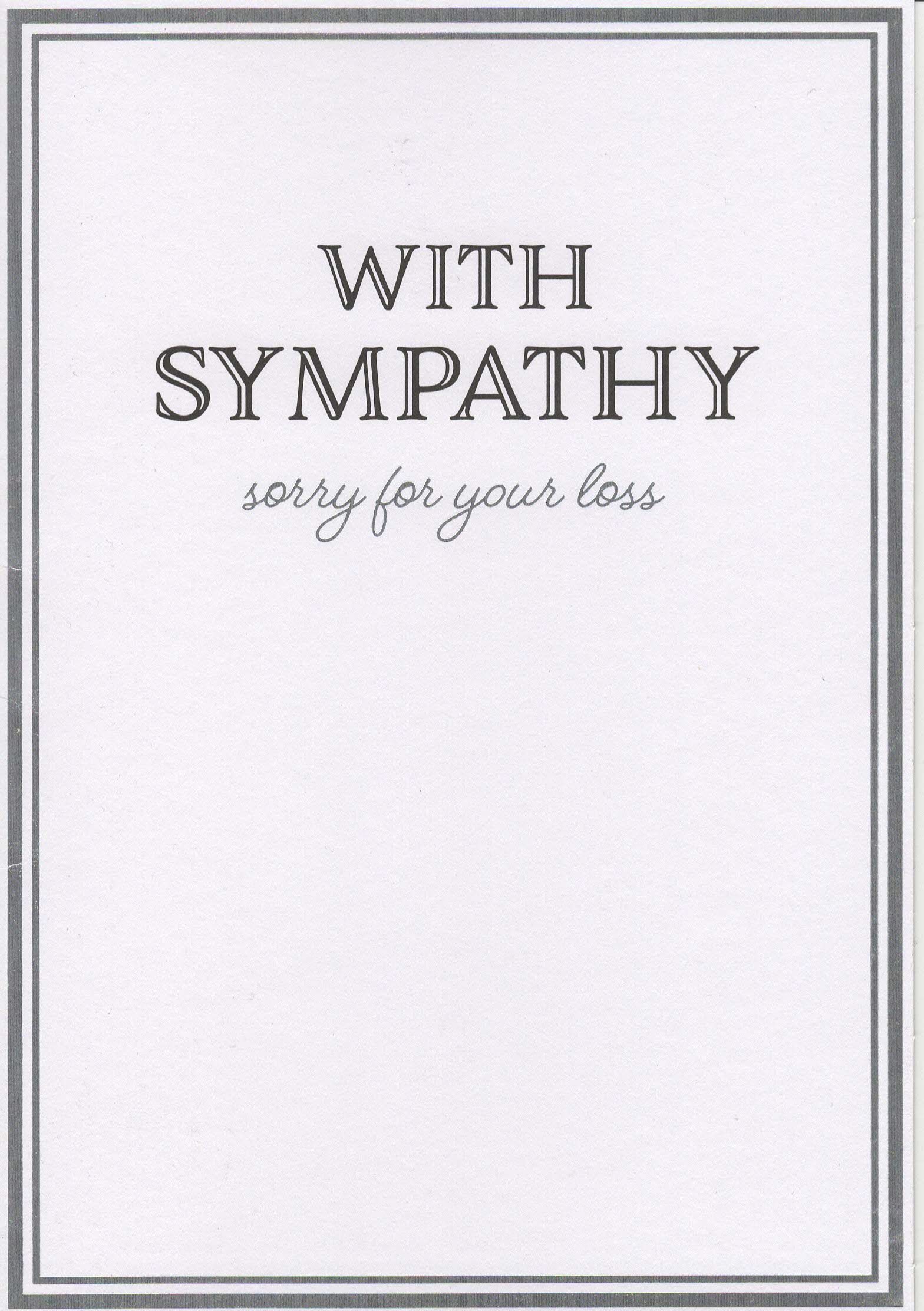 Sympathy Card 5